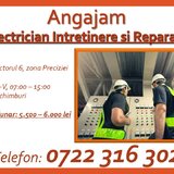 Electrician intretinere si reparatii